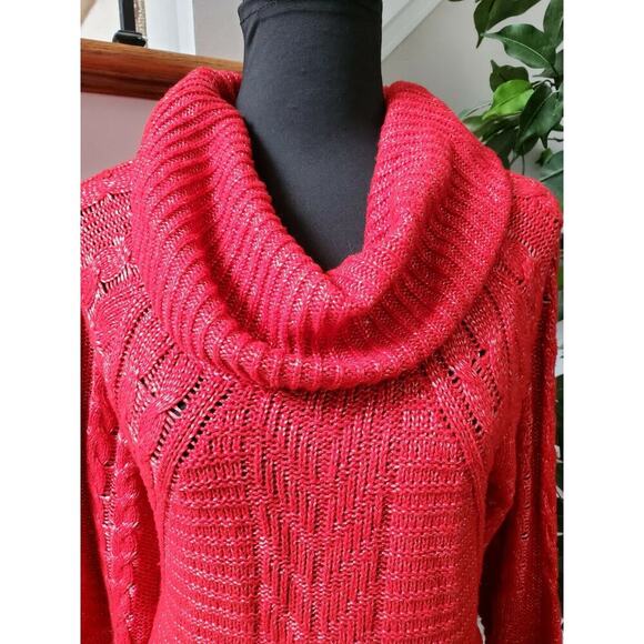 Liz Claiborne Cowl Neck Long Sleeve Sweaters - Picture 6 of 11